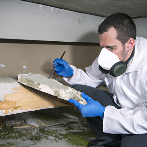 What is the process for professional mold testing near me?