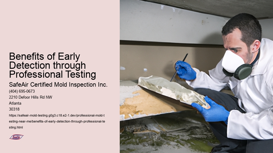 Benefits of Early Detection through Professional Testing