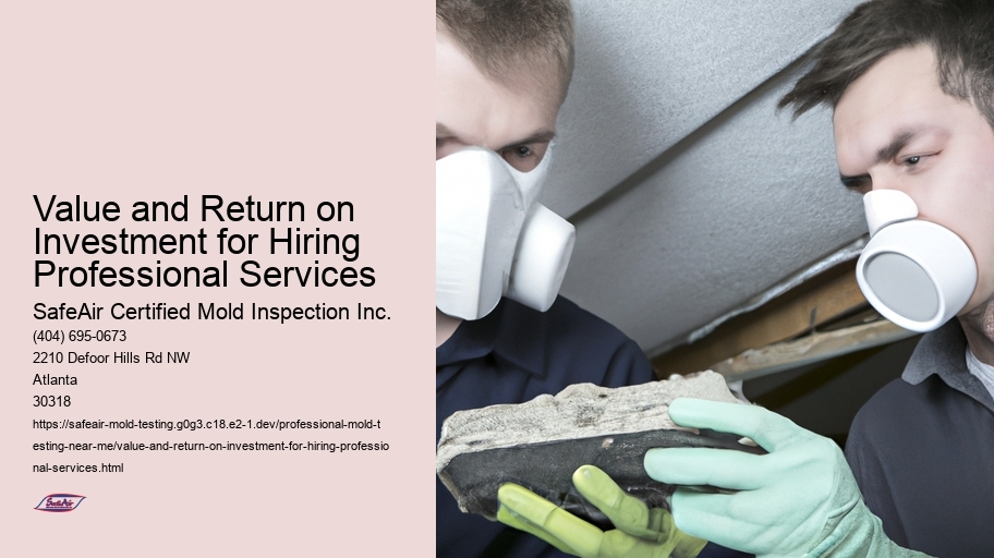 Value and Return on Investment for Hiring Professional Services